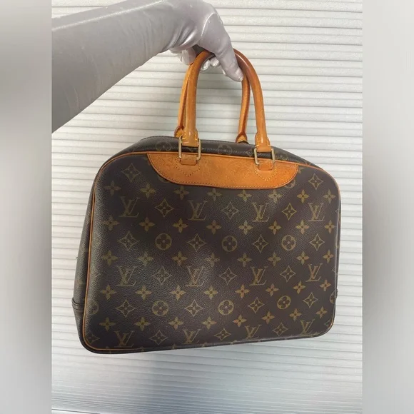 Louis Vuitton Deauville - Brown Leather Monogram - Picture 9 of 15
